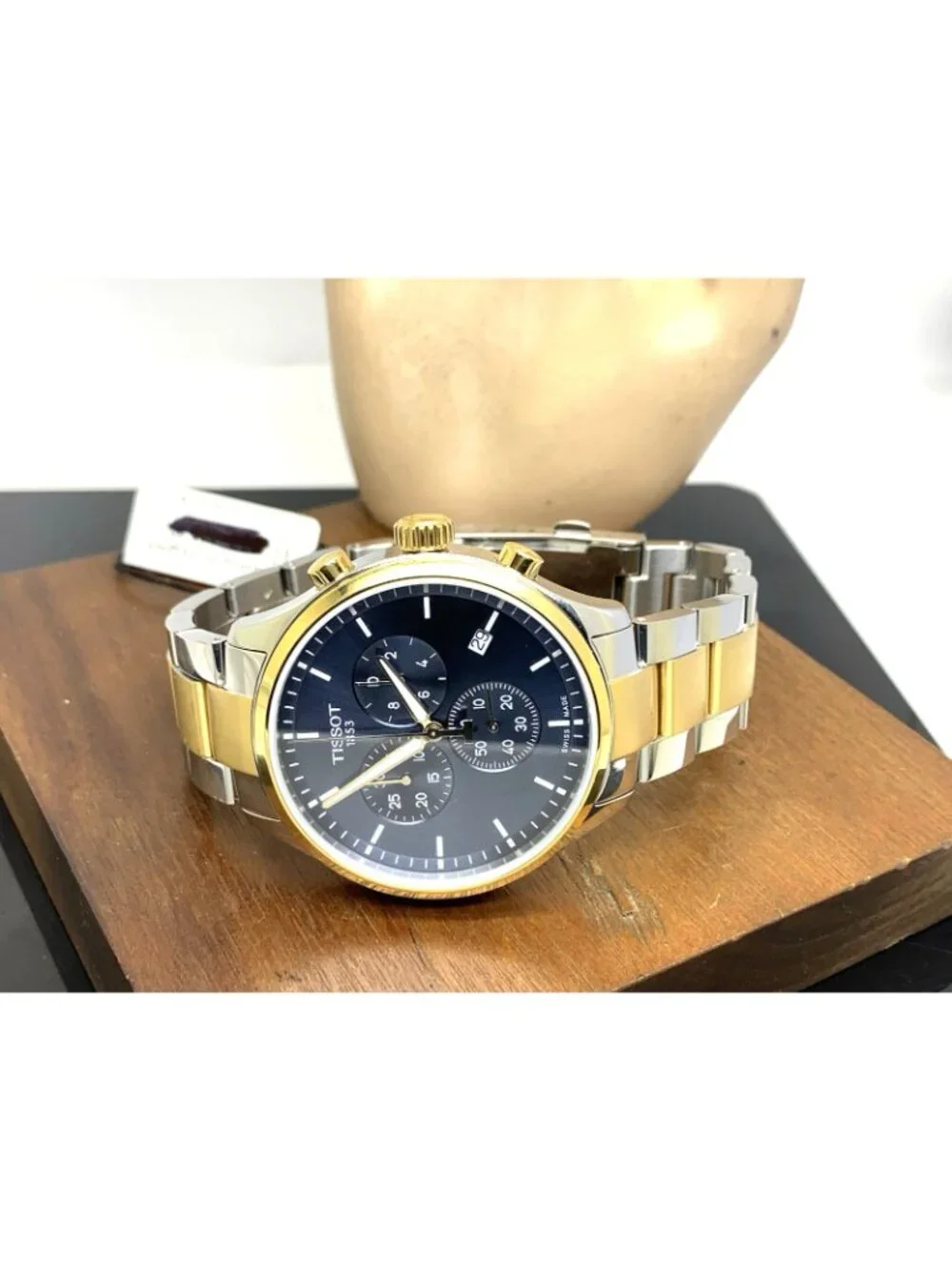 Tissot Men's Watch Chrono XL Swiss Quartz Chronograph Two Tone T1166172204100